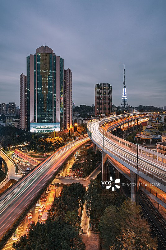 广州内环路……图片素材