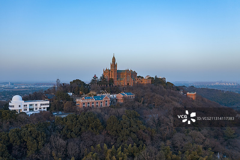 上海松江佘山教堂图片素材