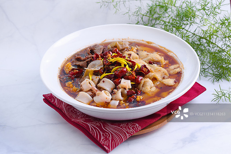 水煮小管图片素材