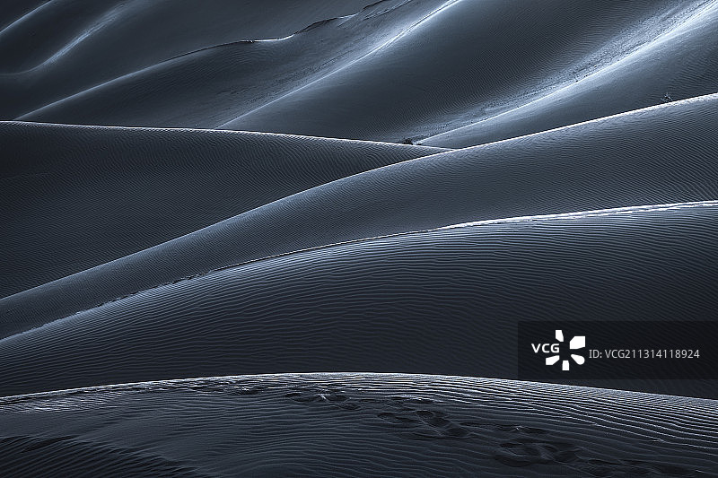 巴丹吉林沙漠纹理图片素材