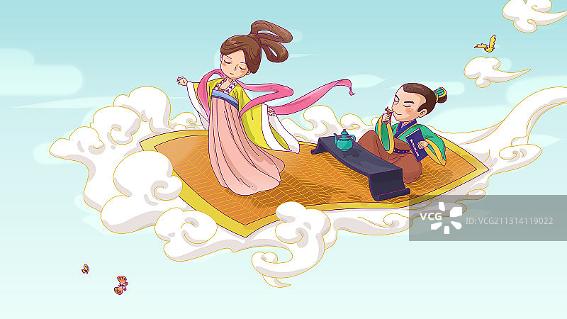 中国风情人节图片素材