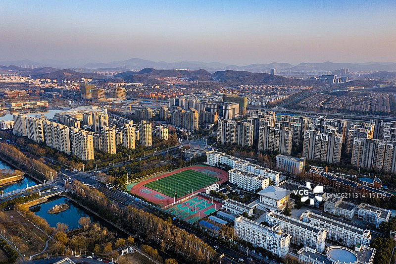 仙林大学城，江苏南京图片素材