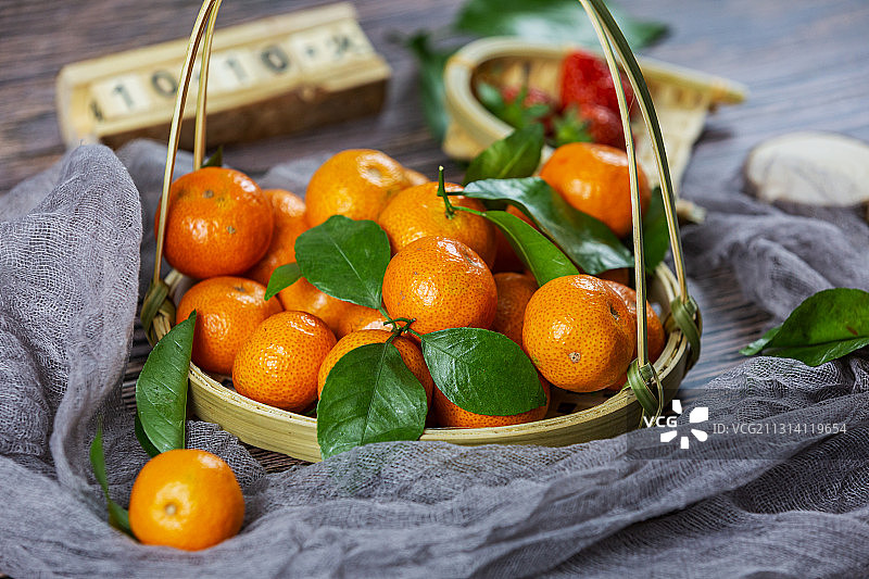 水果草莓桔子摄影作品图片素材