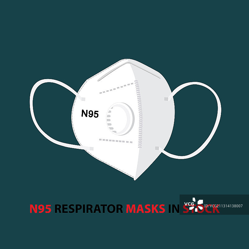 N95口罩图形设计图片素材