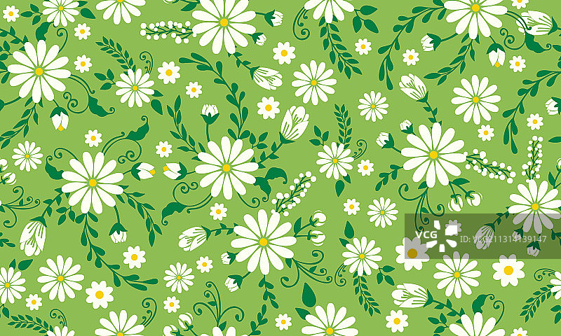 现代造型春季花卉图案背景图片素材