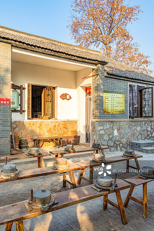 中国南京汤山七坊豆腐坊图片素材