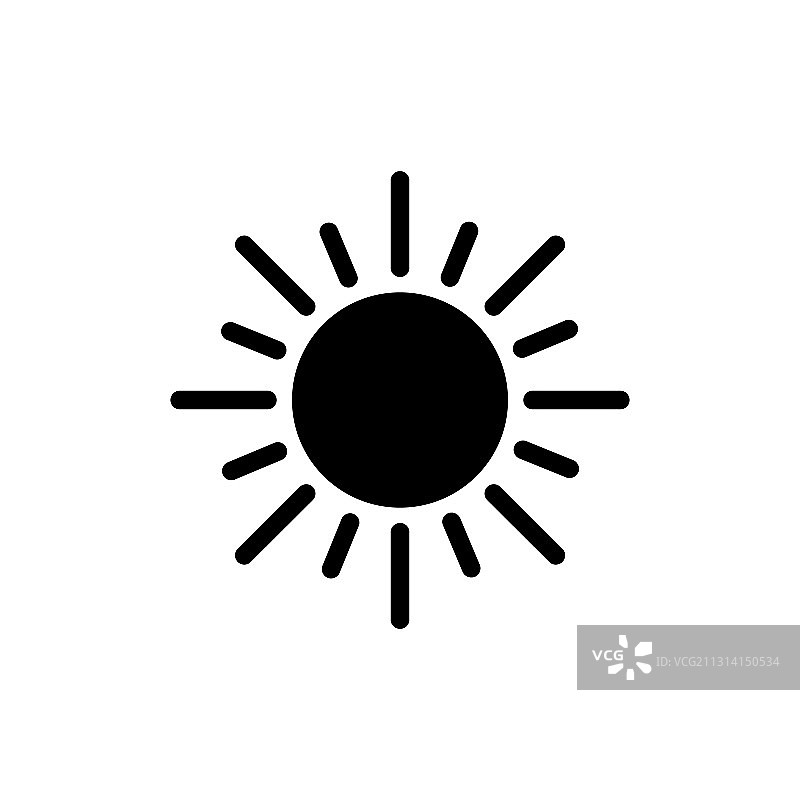 太阳图标图片素材