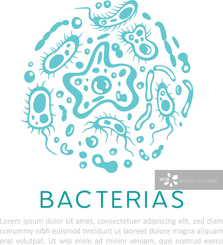 细菌和病毒图片素材
