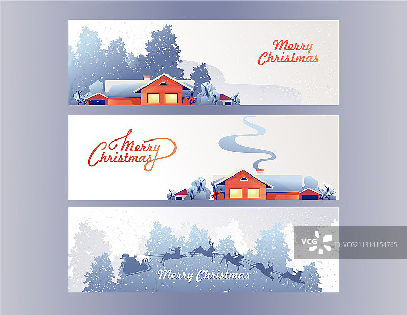 圣诞节贺卡模板图片素材