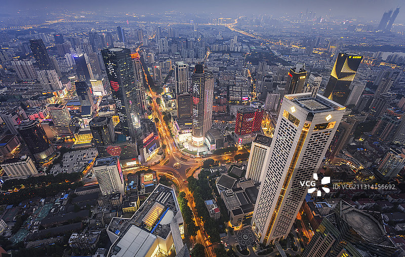 南京城市风光图片素材