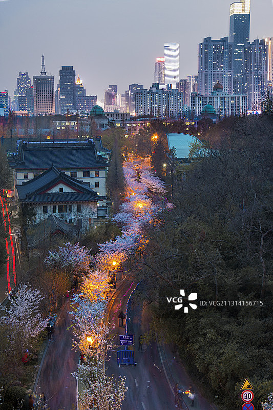 南京城市风光图片素材