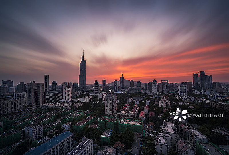 南京城市风光图片素材
