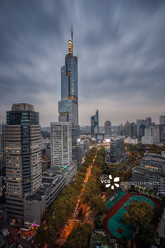 南京城市风光图片素材