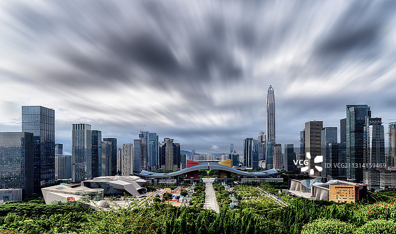 深圳市民中心图片素材
