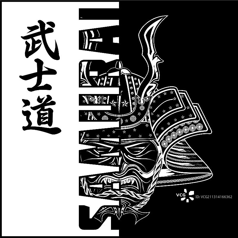 武士方形象图片素材