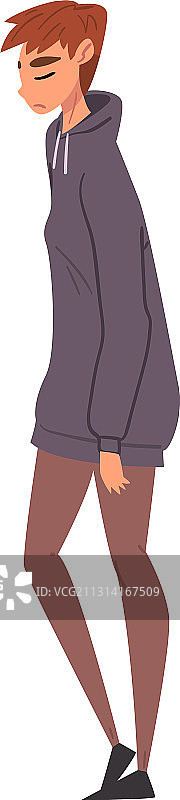 经期悲伤双相情感障碍症状女孩图片素材