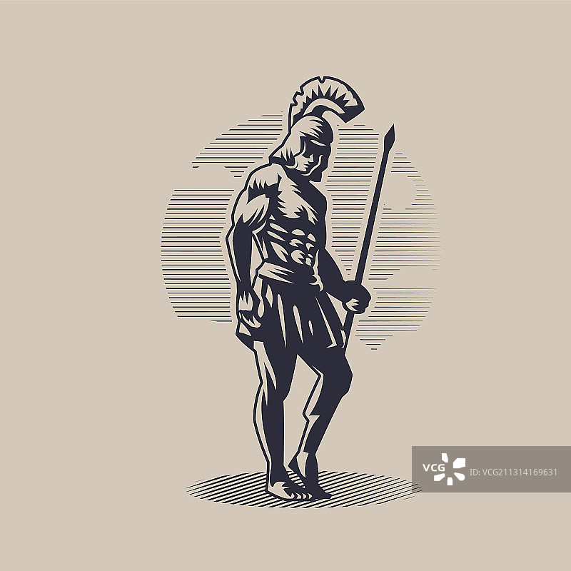 战神阿瑞斯或玛尔斯图片素材