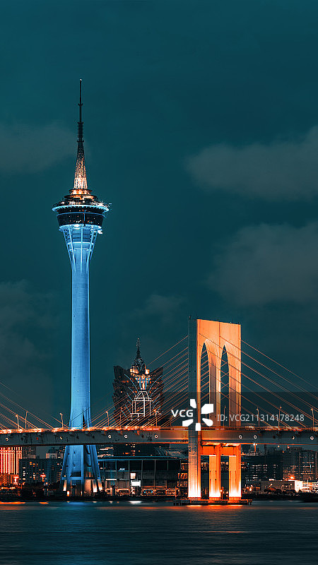 澳门塔图片素材