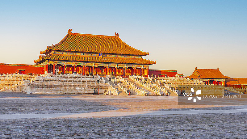 故宫太和殿广场图片素材