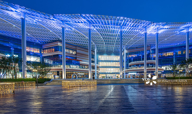 江苏省南京市仙林大学城，坐拥12所大学，被称为江苏高教心脏图片素材