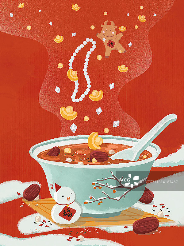 金牛送福图片素材