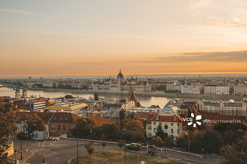 匈牙利布达佩斯渔人堡图片素材