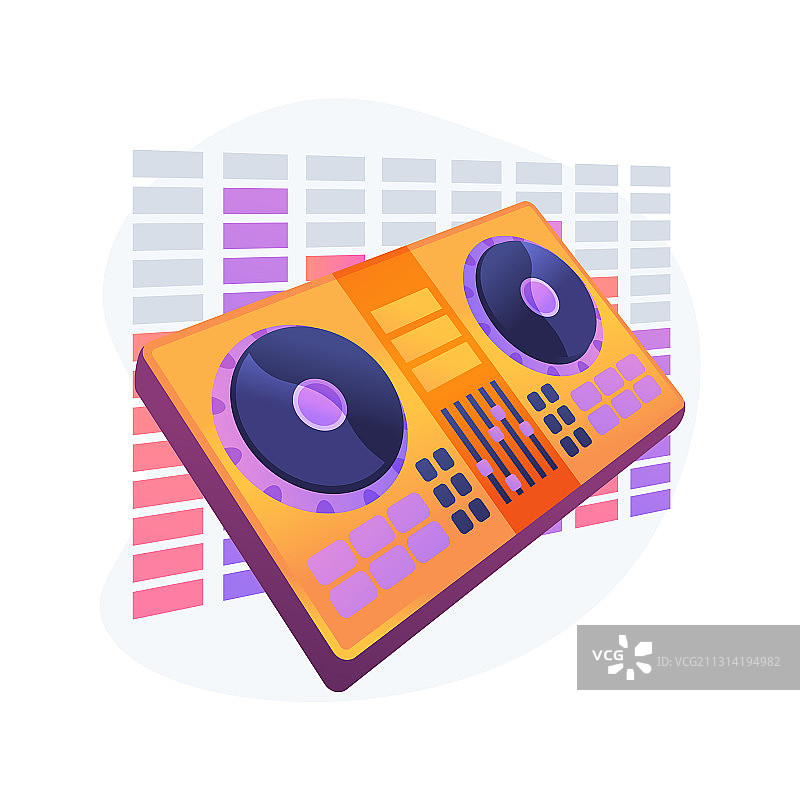 电子音乐抽象概念图片素材