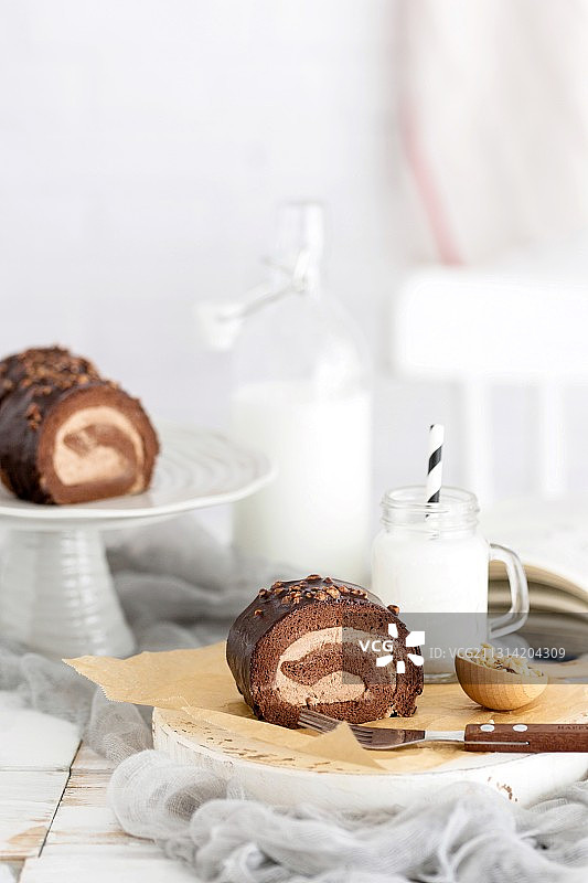 梦龙蛋糕卷图片素材