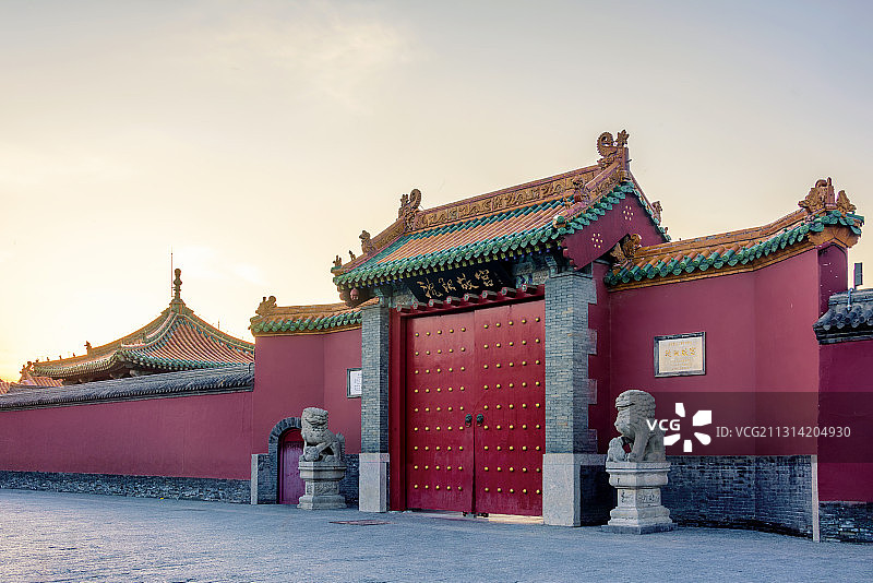 中国辽宁沈阳故宫图片素材