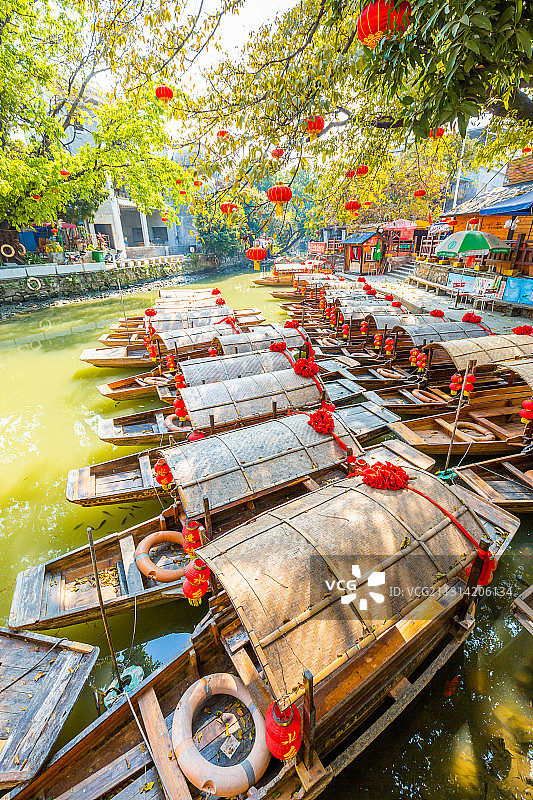 佛山市顺德区逢简水乡图片素材