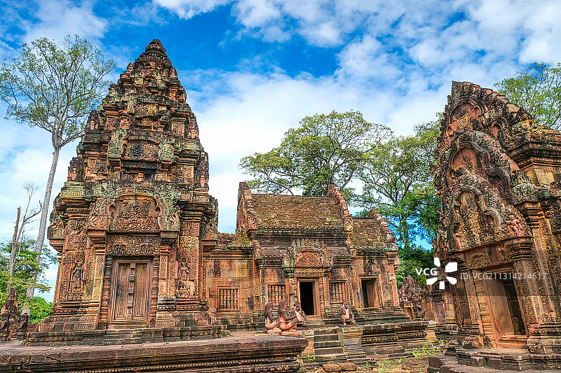 柬埔寨女王宫图片素材