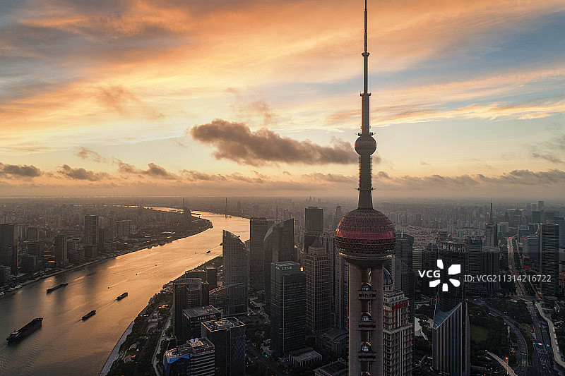 上海城市风光图片素材