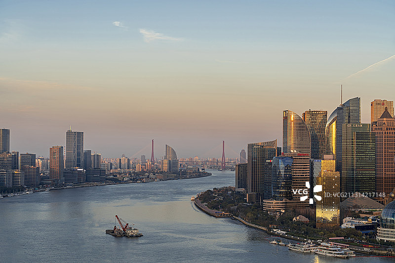 上海杨浦大桥图片素材