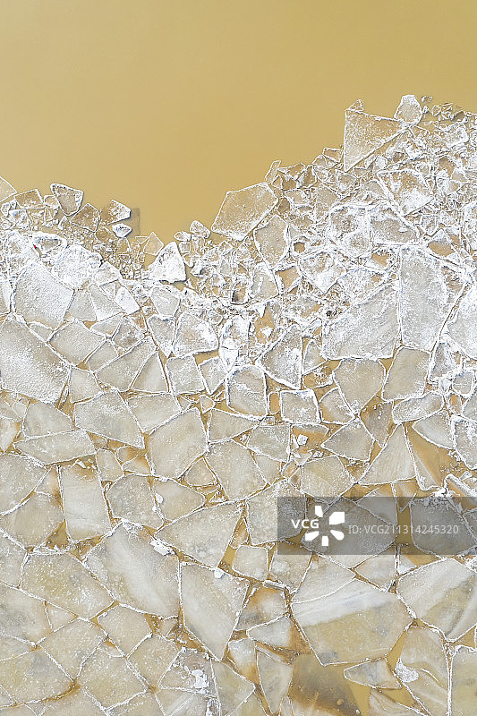 大寒节气，黄河冰裂图片素材