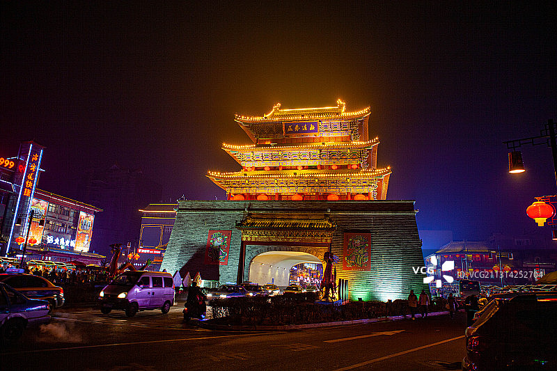 开封鼓楼图片素材