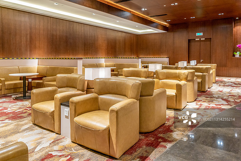 机场贵宾休息室图片素材