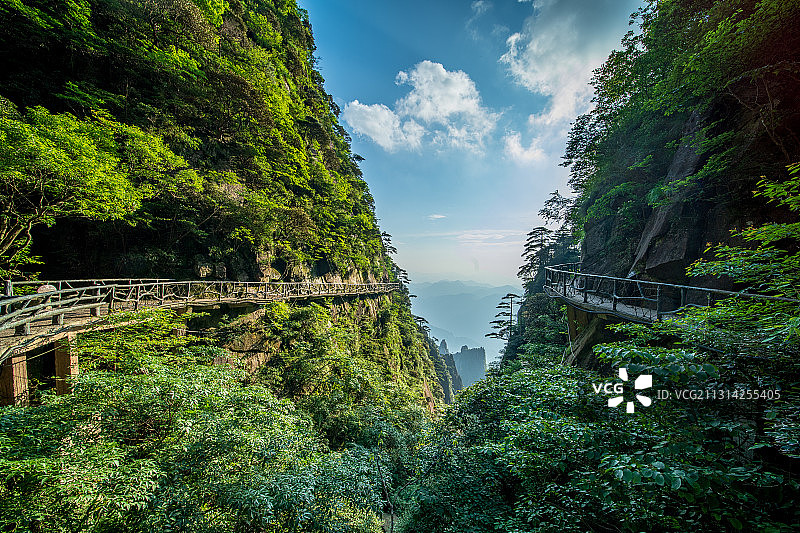 江西省上饶市5A级风景区-三清山，道教名山，世界自然遗产地图片素材