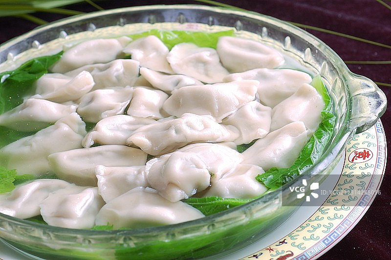 中国 传统美食水饺图片素材