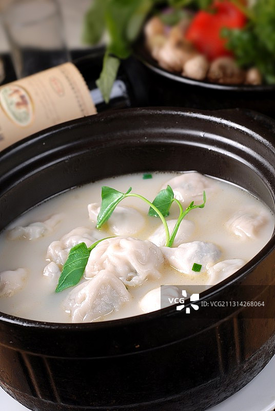 中国 传统美食饺子图片素材