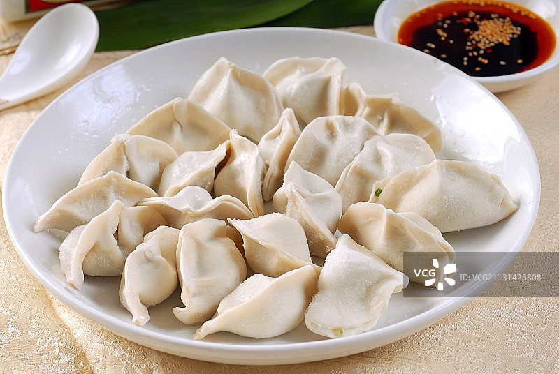 中国 传统美食水饺图片素材