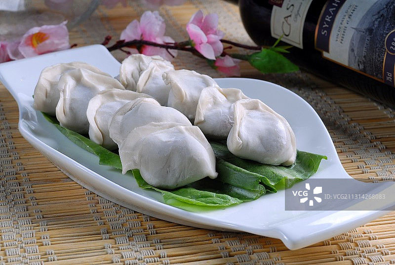 中国 传统美食水饺图片素材