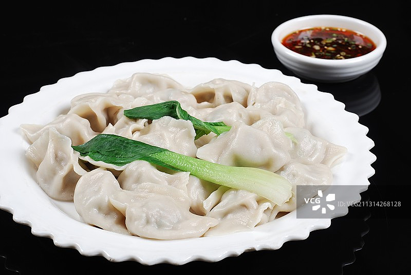 中国 传统美食水饺图片素材