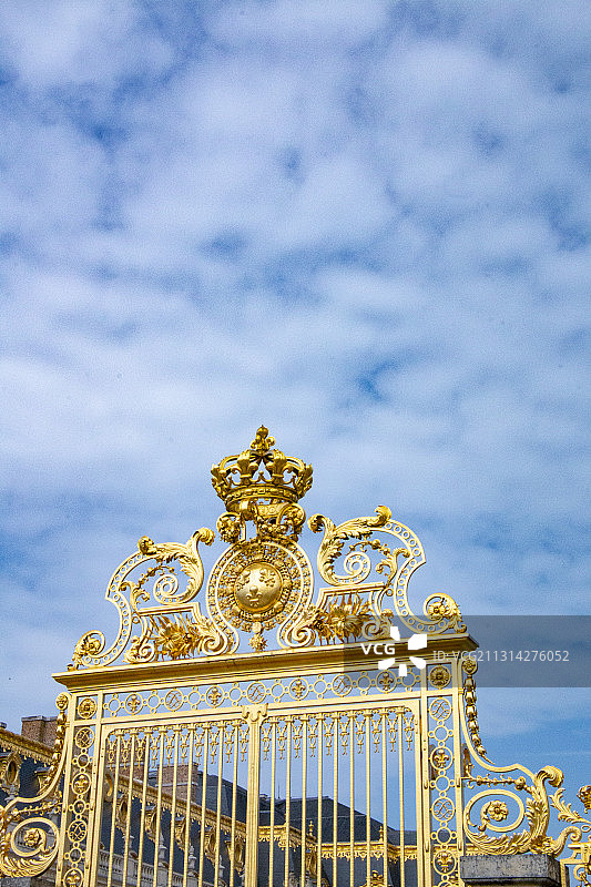 凡尔赛宫门图片素材