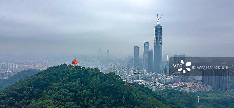 晨雾东莞图片素材