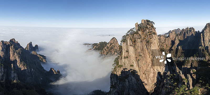 安徽黄山风光图片素材