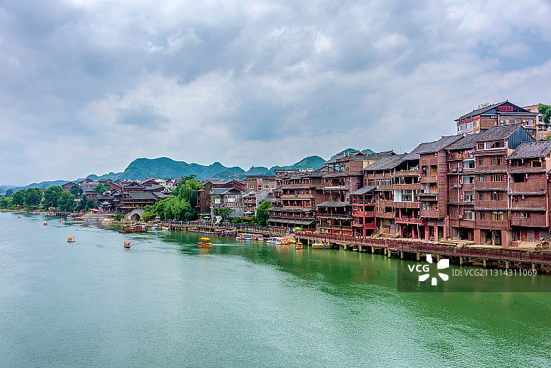 中国贵州黔东南下司古镇图片素材