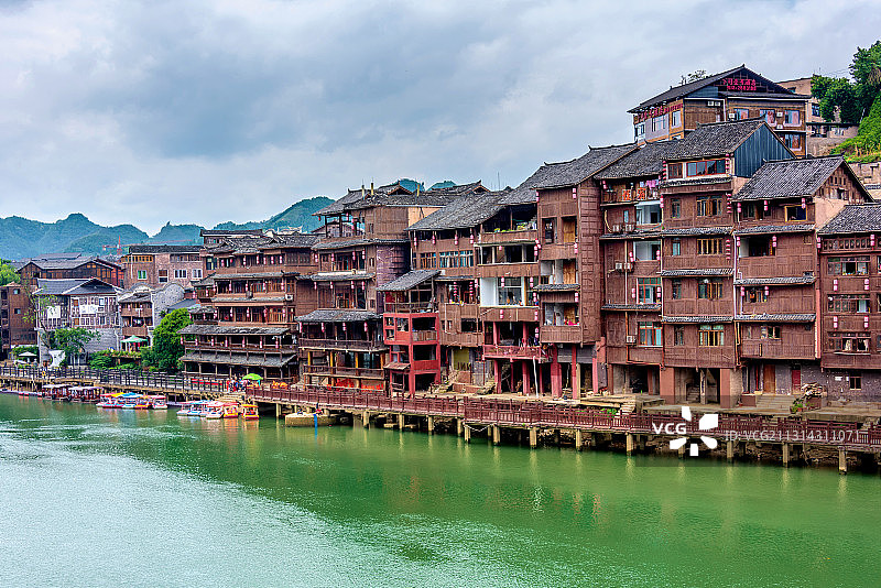 中国贵州黔东南下司古镇图片素材