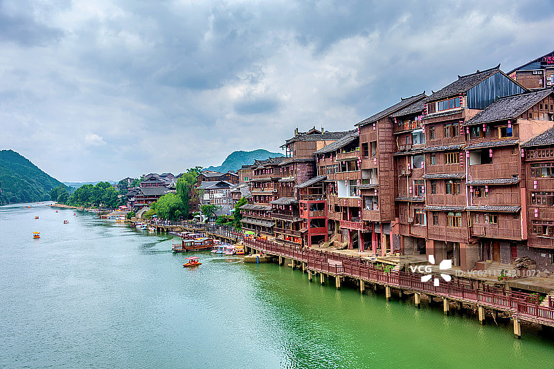 中国贵州黔东南下司古镇图片素材