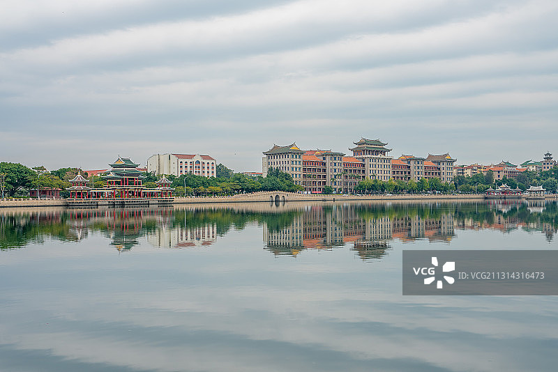 福建厦门的集美学村图片素材