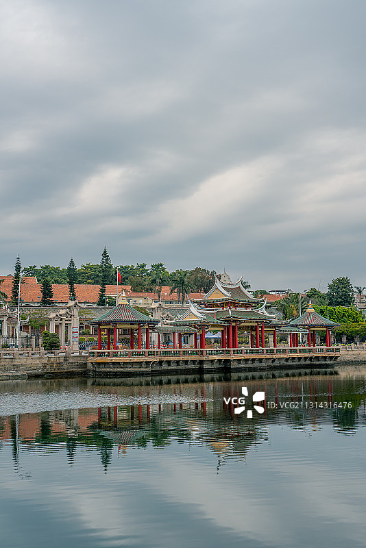 福建厦门的集美学村图片素材